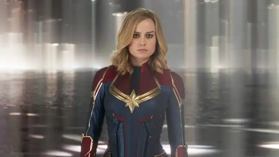 Brie Larson en Captain Marvel dans le Marvel Cinematic Universe
