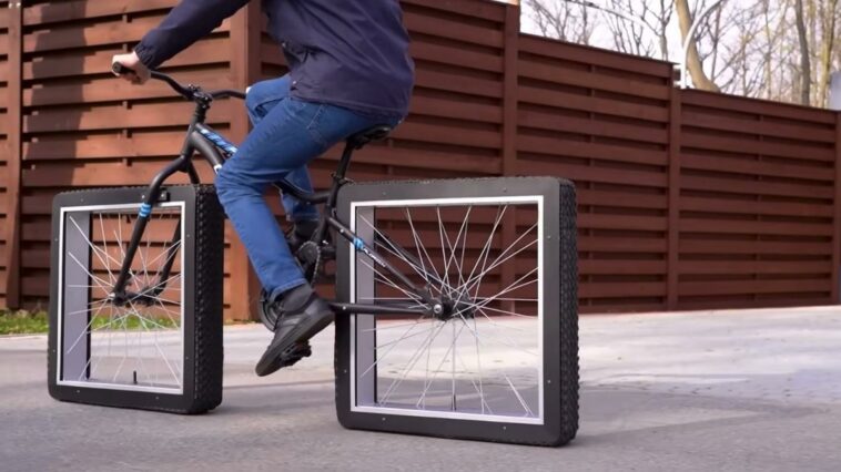 vélo roues carrées