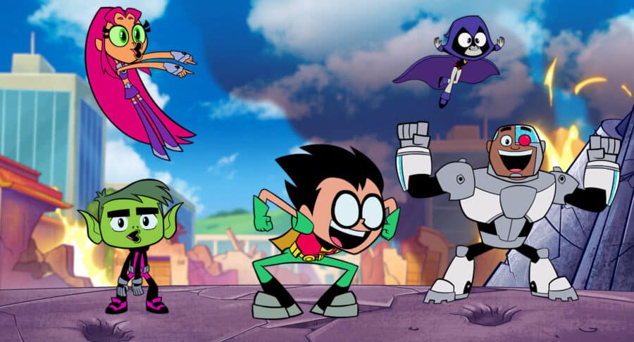 Les personnages principaux de Teen Titans Go!