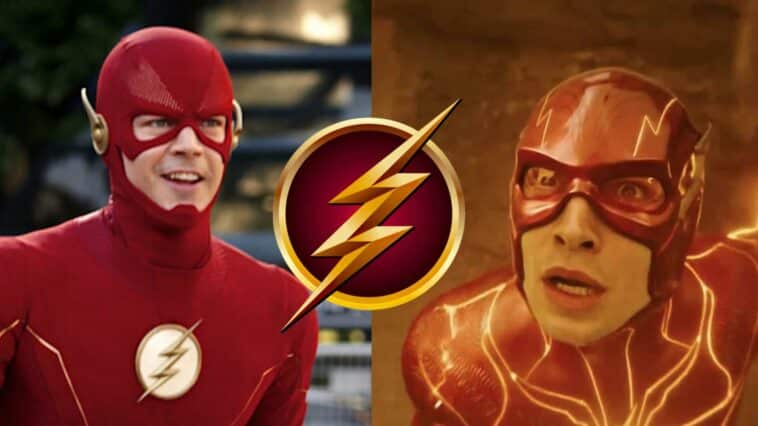 the flash film et série arrowverse