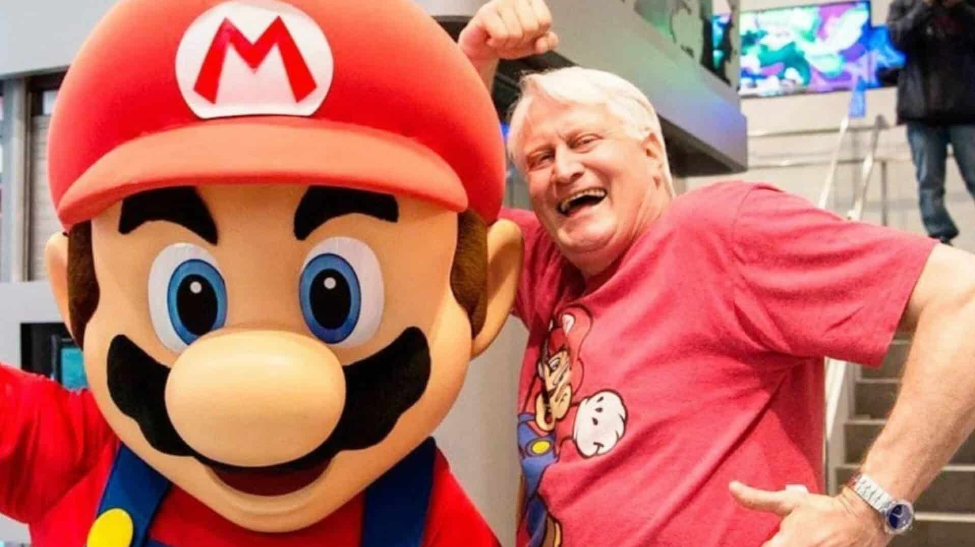 départ mario voix