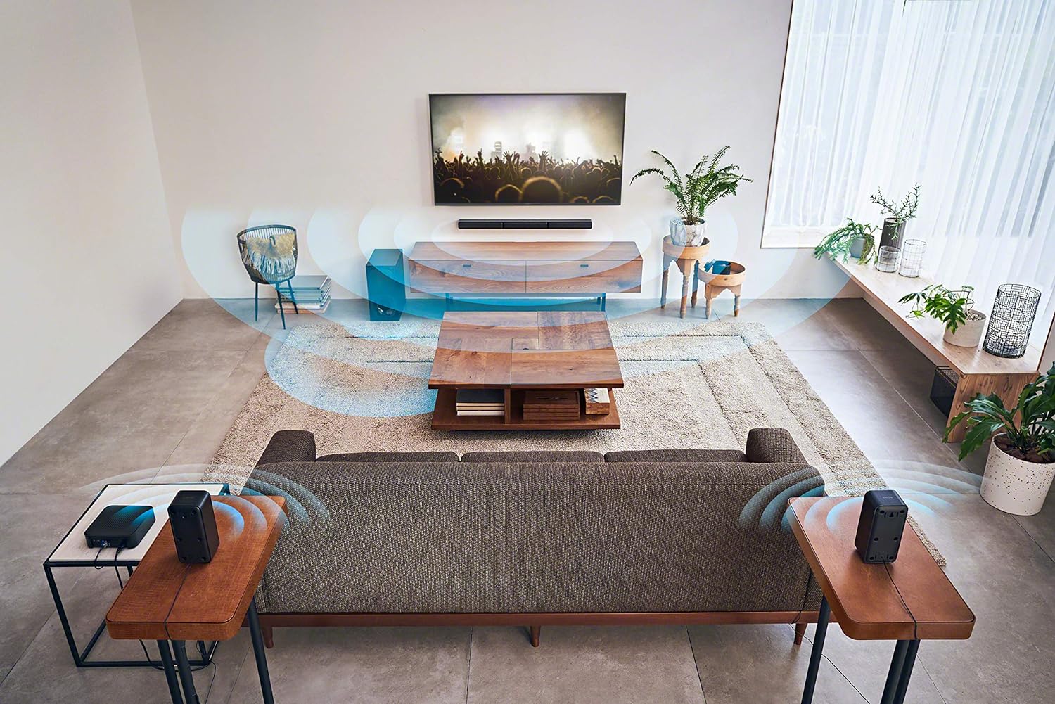 Barre de son, Sony HT-S40R, Home Cinéma, Enceintes satellites sans fil, Promotion audio, Réduction 14%