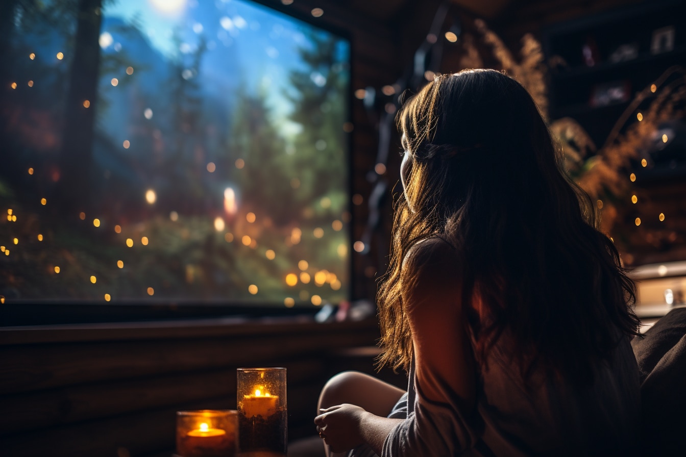 Réglage des paramètres visuels d'un Home Cinéma
