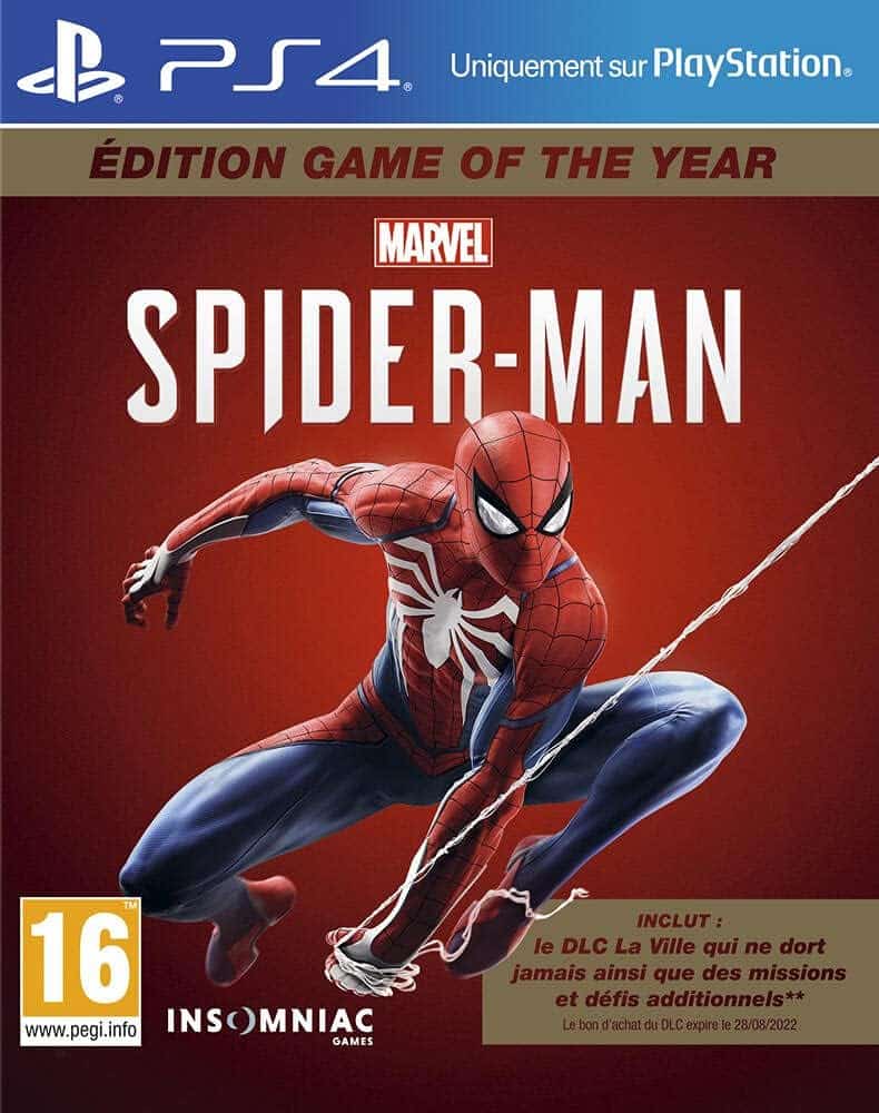 Spider-Man PS4, Édition GOTY, Marvel, Jeu vidéo, Promotion