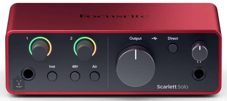 Scarlett Solo 3e génération Interface audio USB Focusrite