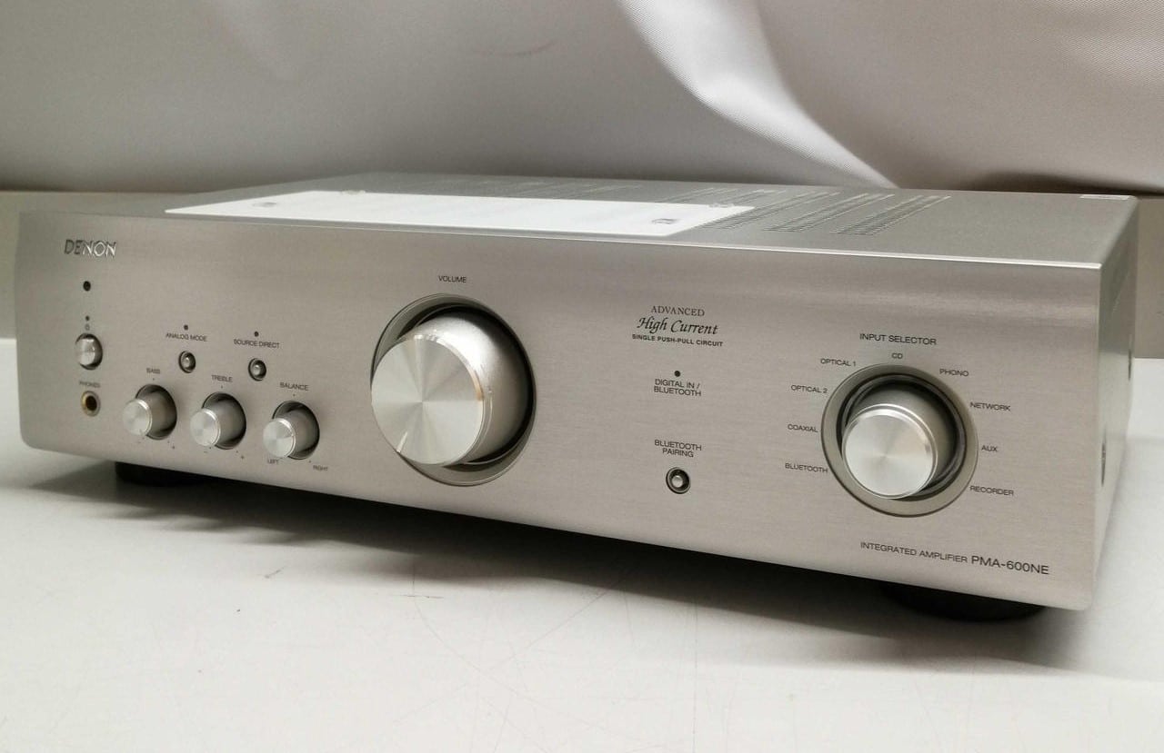 Amplificateur Denon PMA-600NE Promotion audio argentée Offre exclusive son haute qualité