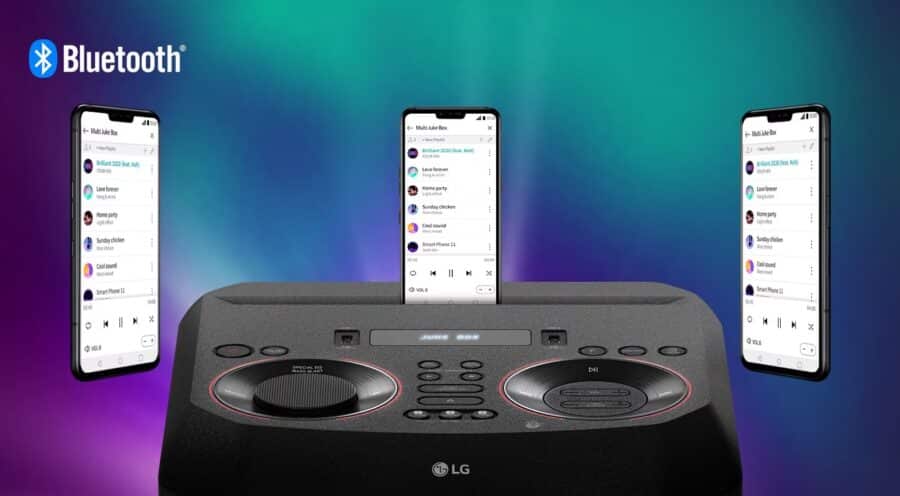 Enceinte tout-en-un LG XBOOM RN7 Promotion enceinte Bluetooth LG Offre spéciale enceinte LG Réduction enceinte puissante