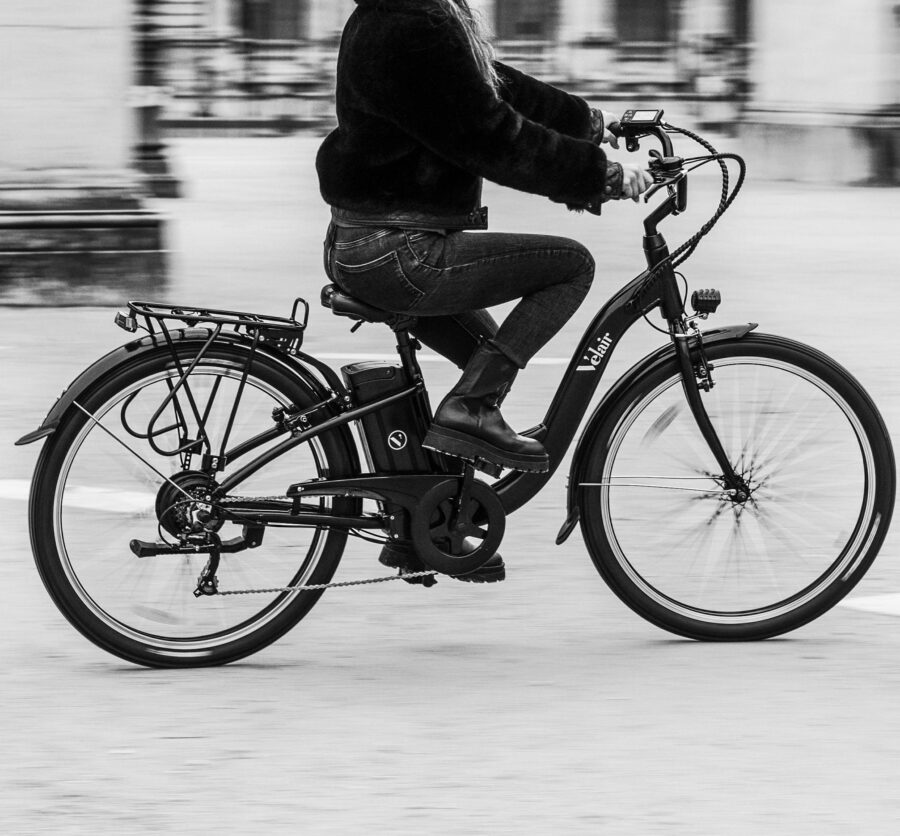 Vélo électrique Velair City Noir Mobilité urbaine durable