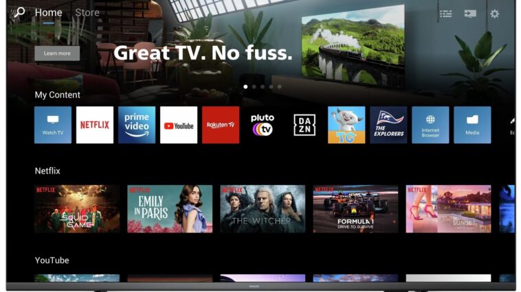 Smart TV 4K Philips Philips 65PUS7608 promotion HDR10+ Dolby Vision TV