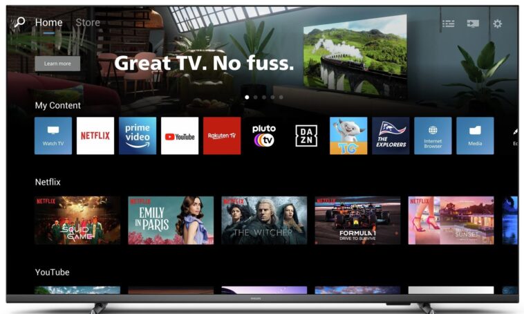 Smart TV 4K Philips Philips 65PUS7608 promotion HDR10+ Dolby Vision TV