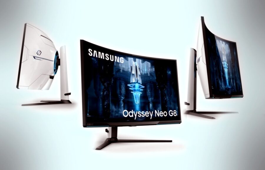 Moniteur Samsung Odyssey Neo G8 Écran incurvé 4K Jeu haute performance