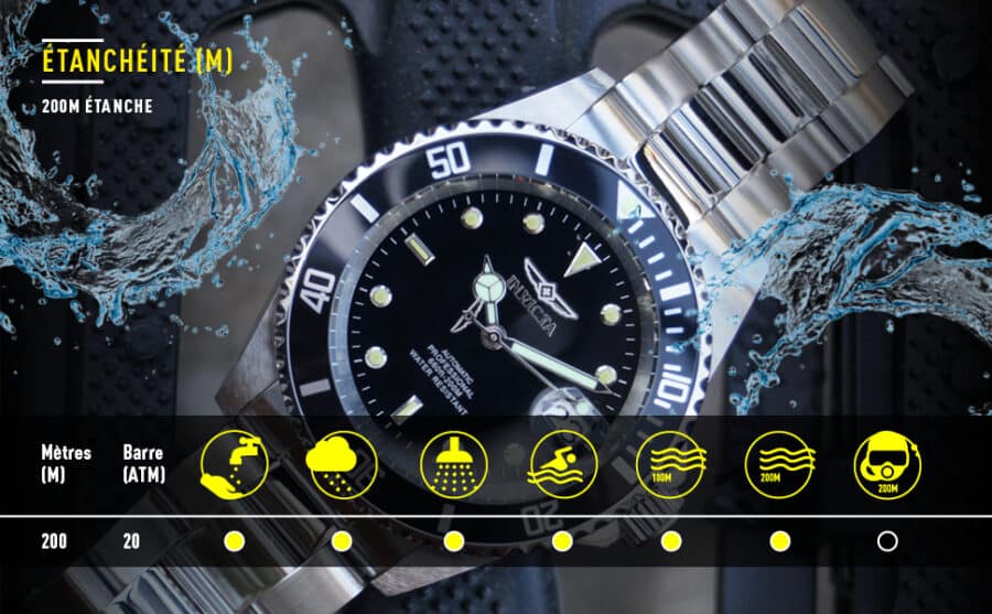 Horlogerie haut de gamme Réduction montre de luxe Montre acier inoxydable