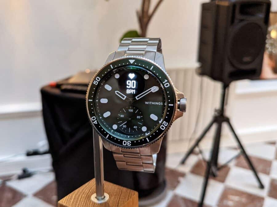 La montre withings scanwatch horizon vert est très pratique