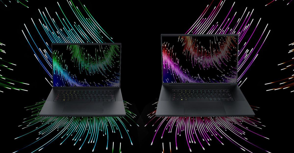 Razer Blade 16 Razer Blade 18 Écrans gaming OLED 240 Hz 4K 165 Hz CES 2024 Samsung Display Technologie NVIDIA G-Sync