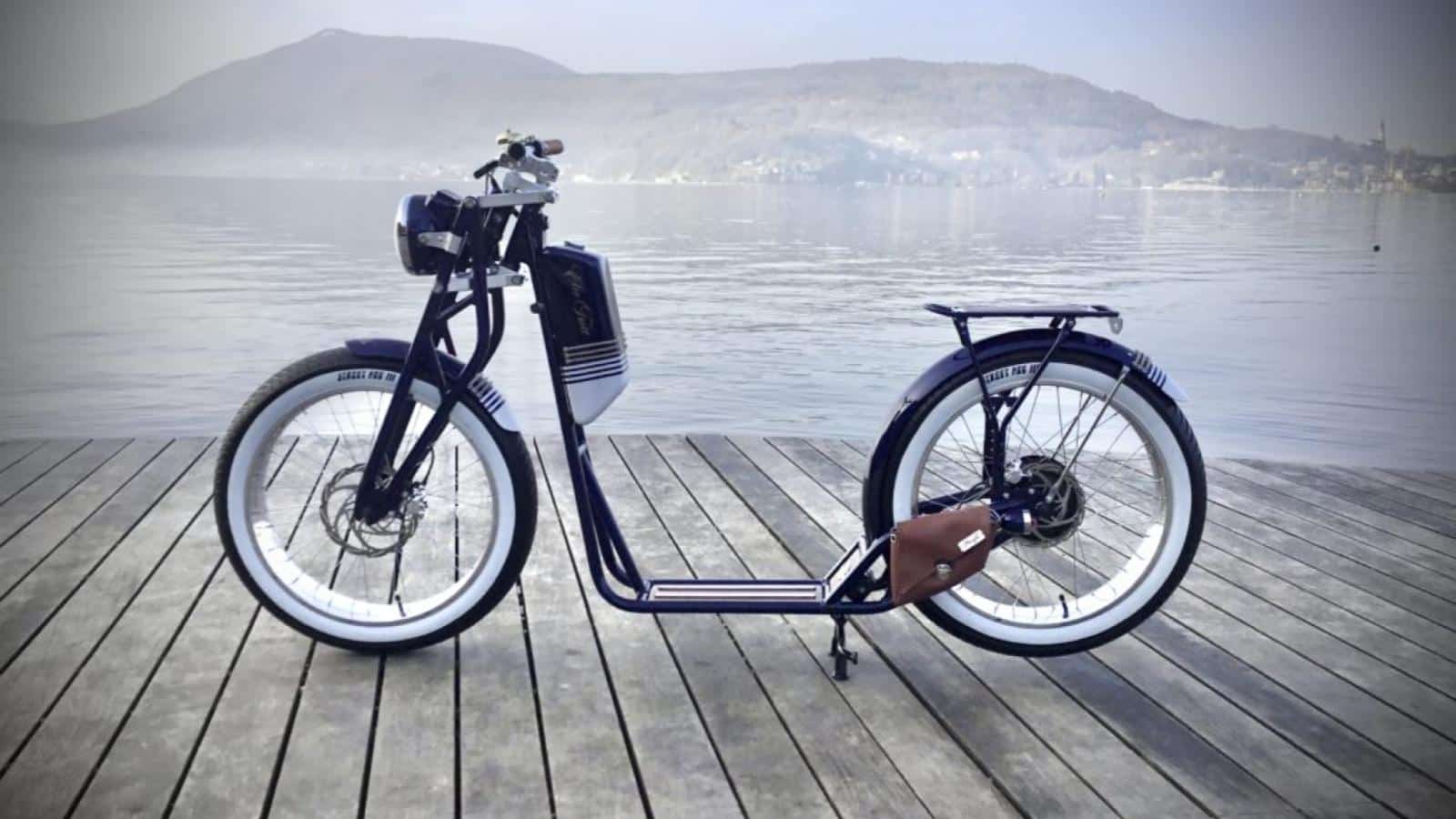 trottinette électrique moto