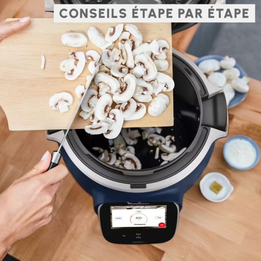 Multicuiseur intelligent Moulinex Cookeo Touch Pro Cuisine rapide et facile