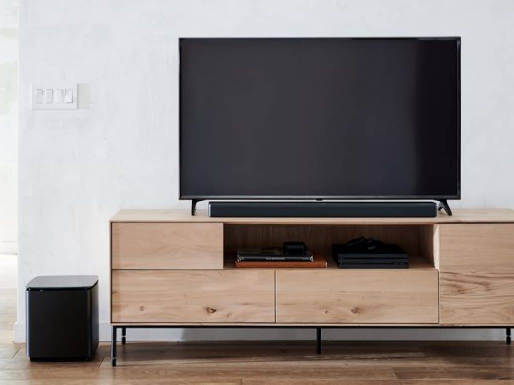 Caisson de basses compact Son immersive pour barre de son