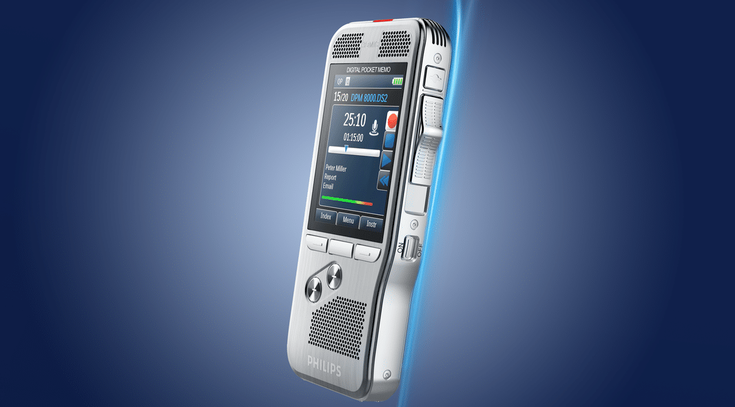 Philips PocketMemo DPM7000 Enregistreur vocal professionnel