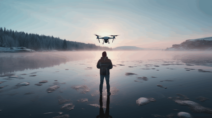 drone avec le RTH