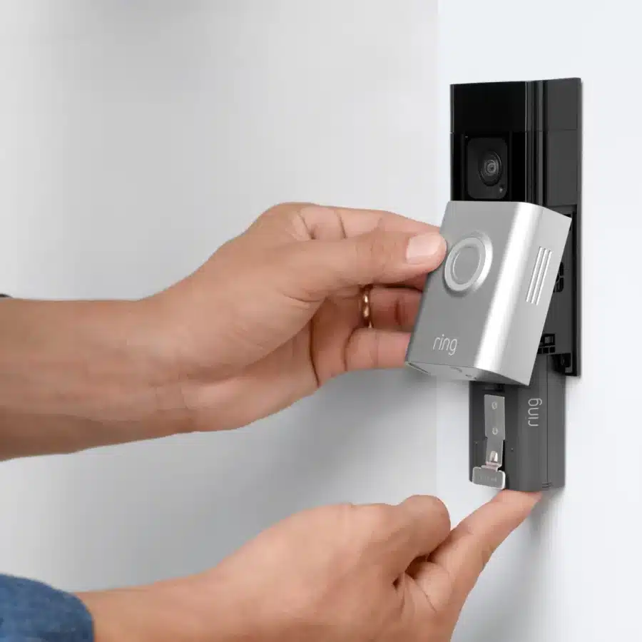 Sécurité domiciliaire connectée Technologie de détection de mouvement 3D Battery Video Doorbell Pro