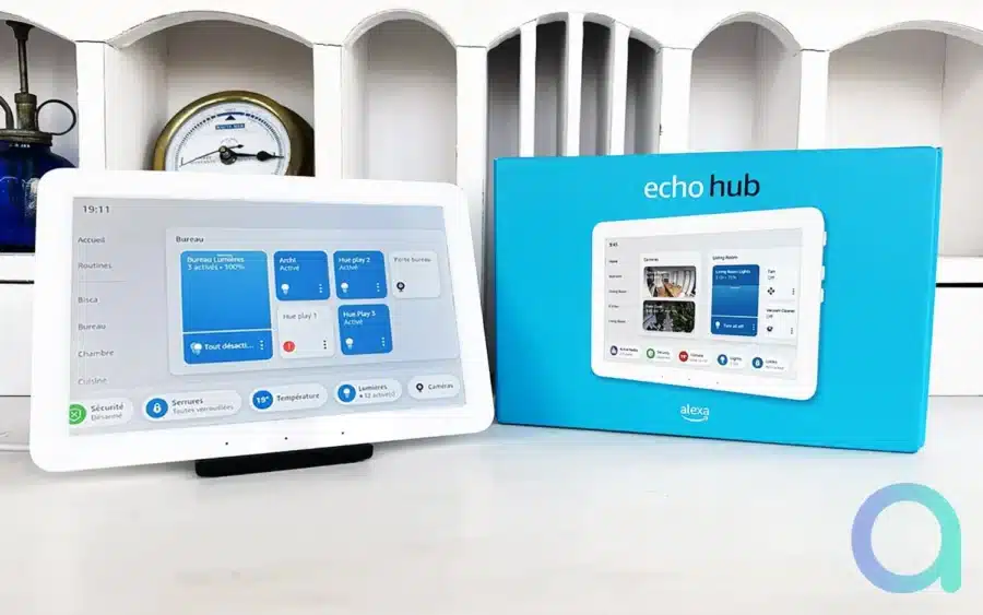 Echo Hub Amazon
Maison connectée