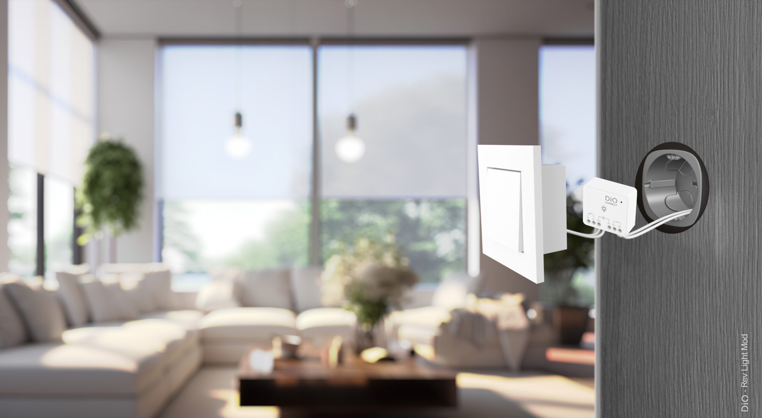 DiO REV-LIGHT-MOD: Contrôle Lumière Wifi