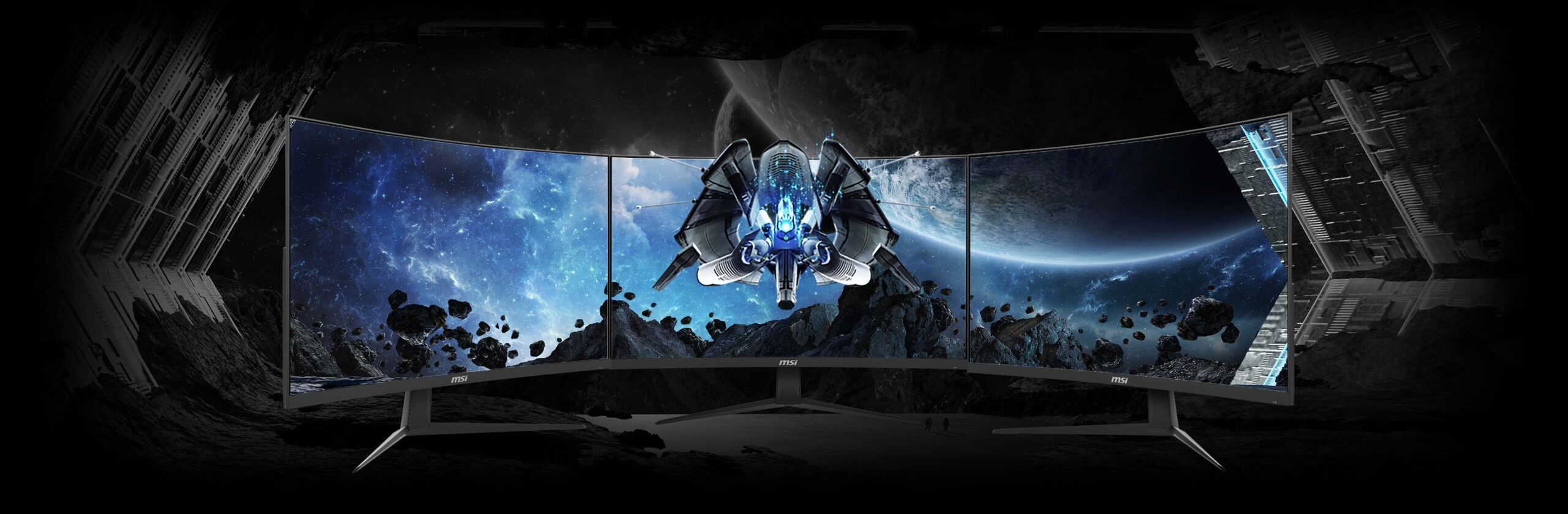 Écran MSI G321CU Promo