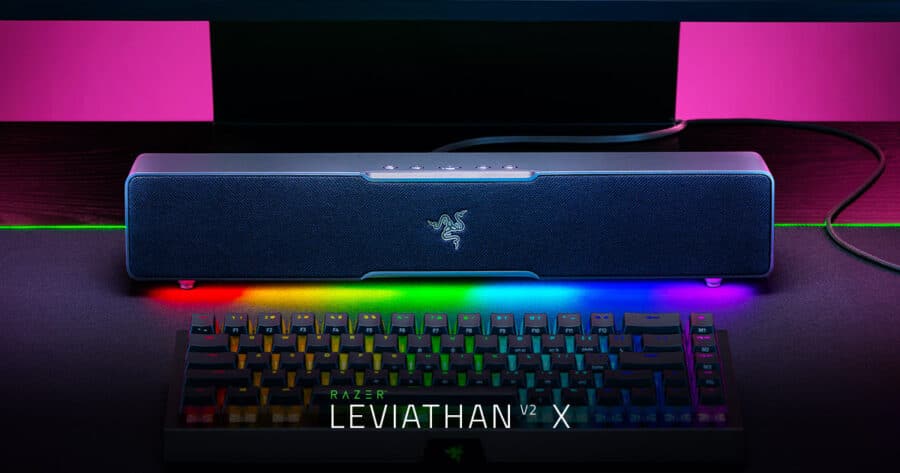 Barre de son Razer Leviathan V2 X Promotion Razer Leviathan Son gaming haute fidélité
