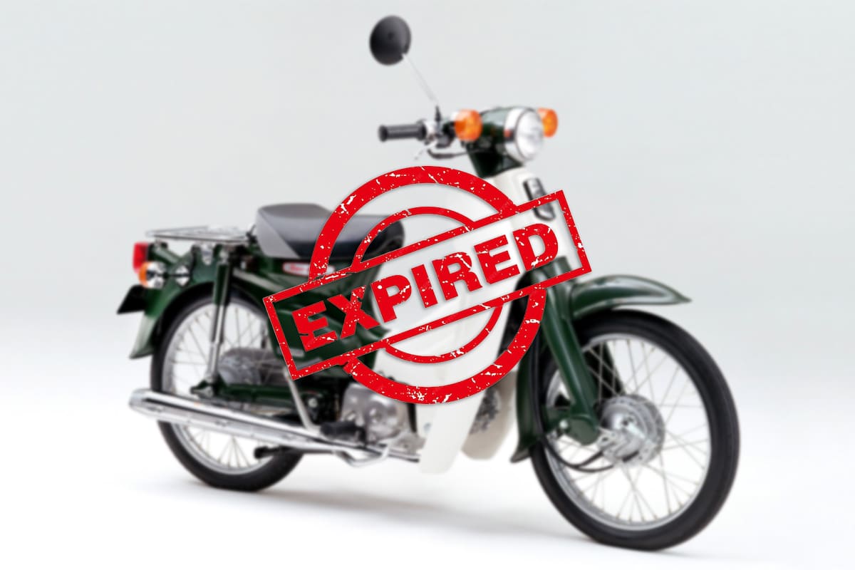 Le légendaire Super Cub 50 de Honda tire sa révérence