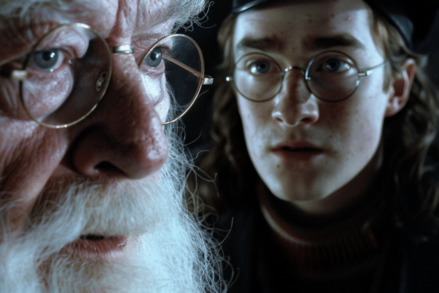 Dumbledore et Harry Potter