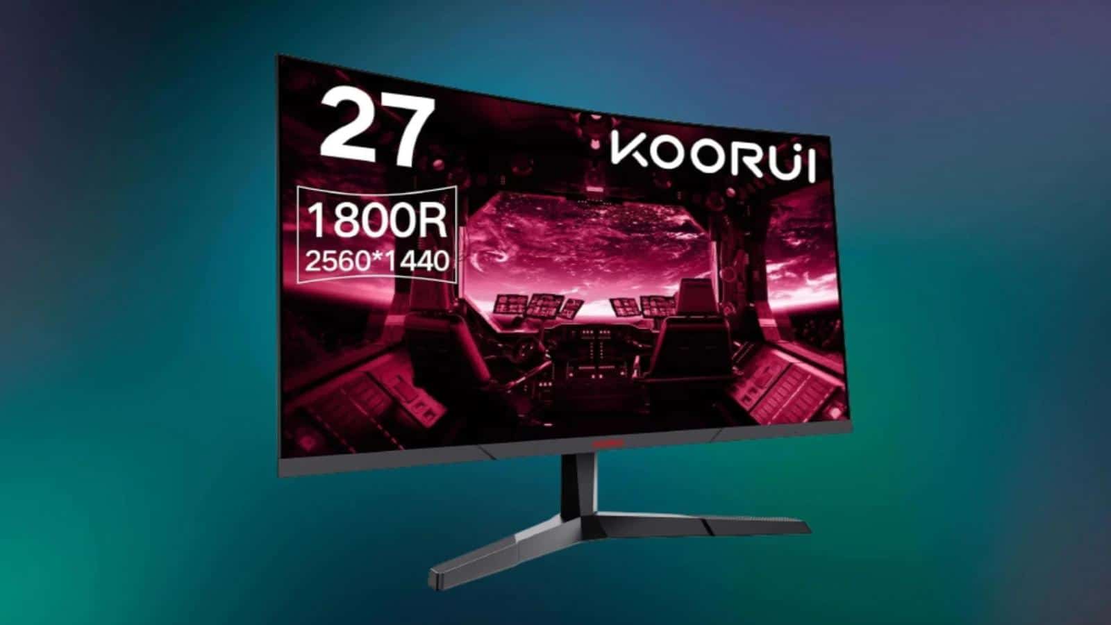 Promotion sur l'écran gamer Koorui 27 pouces
