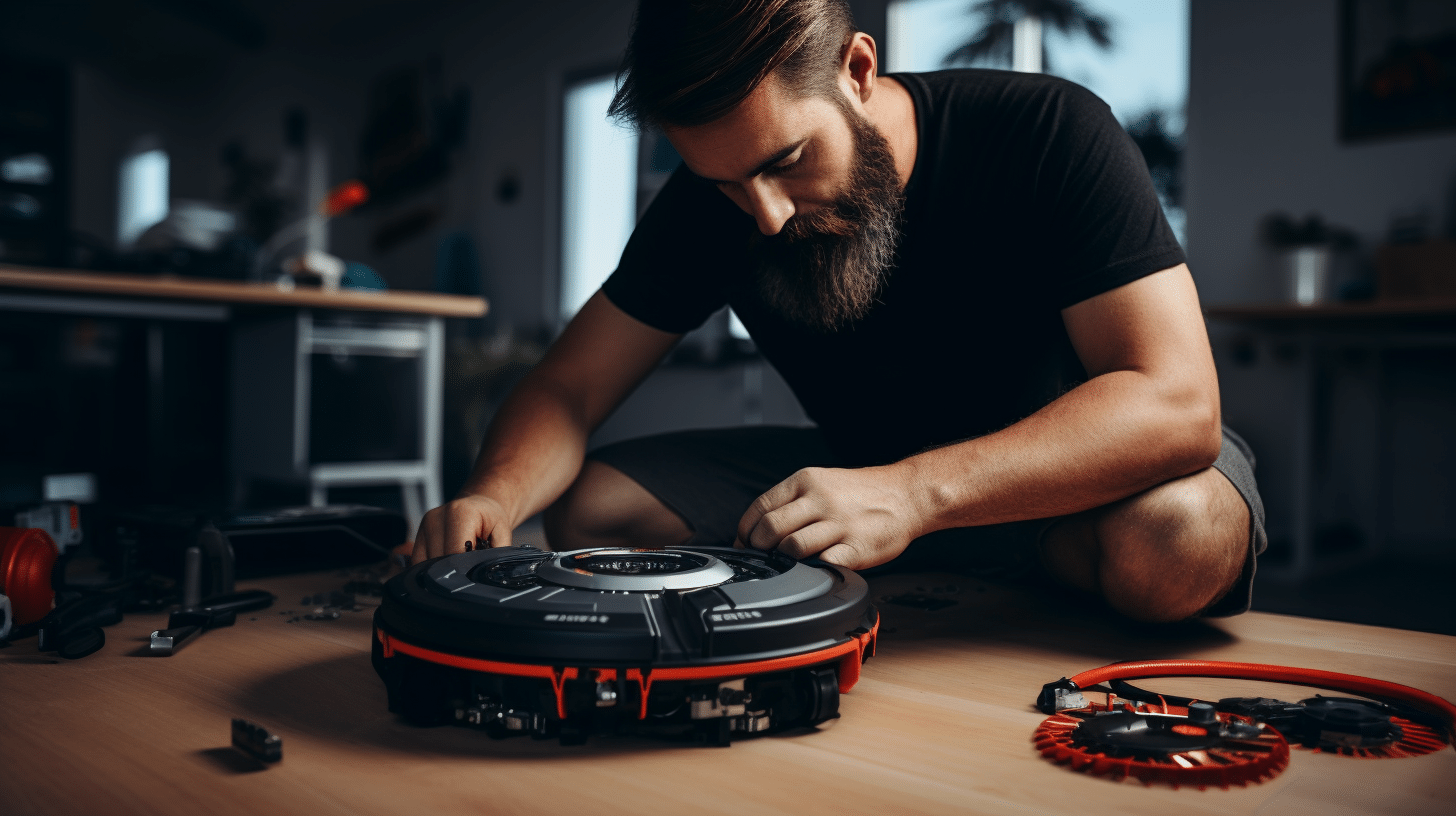 comment debrancher wago d'un circuit imprimé aspirateur robot lg