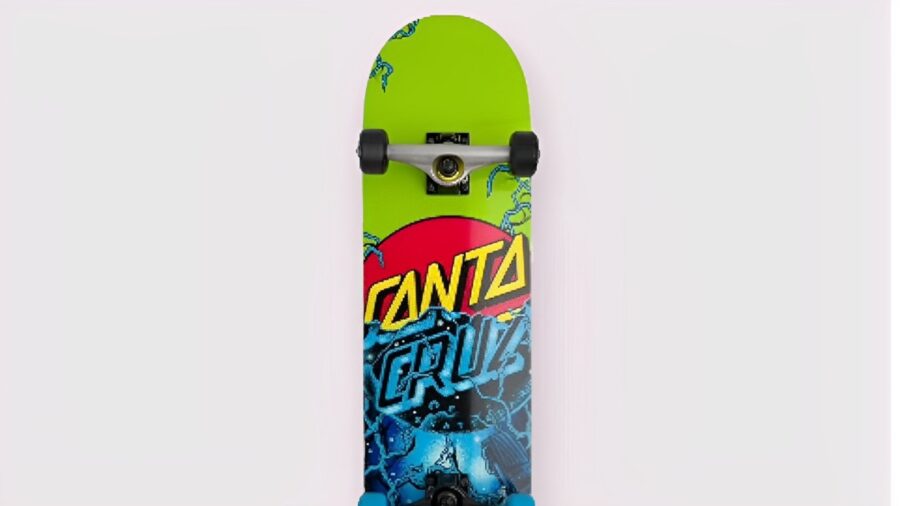 Santa Cruz X Stranger : un skateboard électrique adulte pour les fans de culture pop