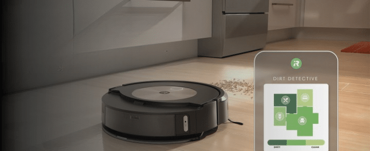 iRobot aspirateur laveur
robot ménager intelligent