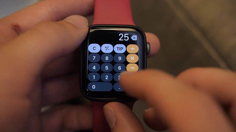 Apple Watch astuces
Calcul pourboire