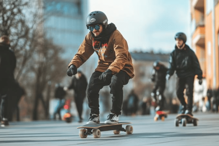 Choc à Rochester : un homme blessé après un accident sur skateboard électrique