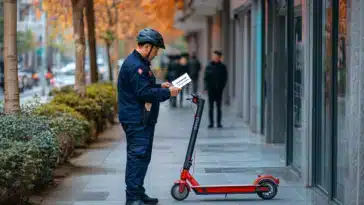 Circuler à trottinette électrique sans assurance à Tours vous expose à une amende