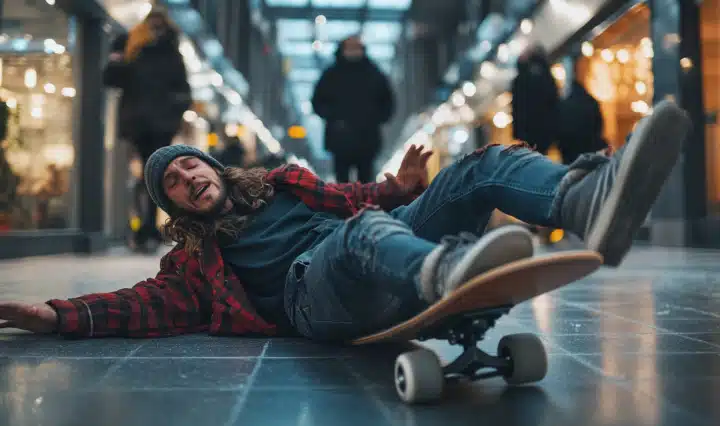 Choc à Rochester : un homme blessé après un accident sur skateboard électrique