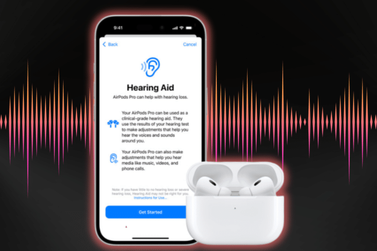 Les AirPods pourront bientôt servir d'appareils auditifs