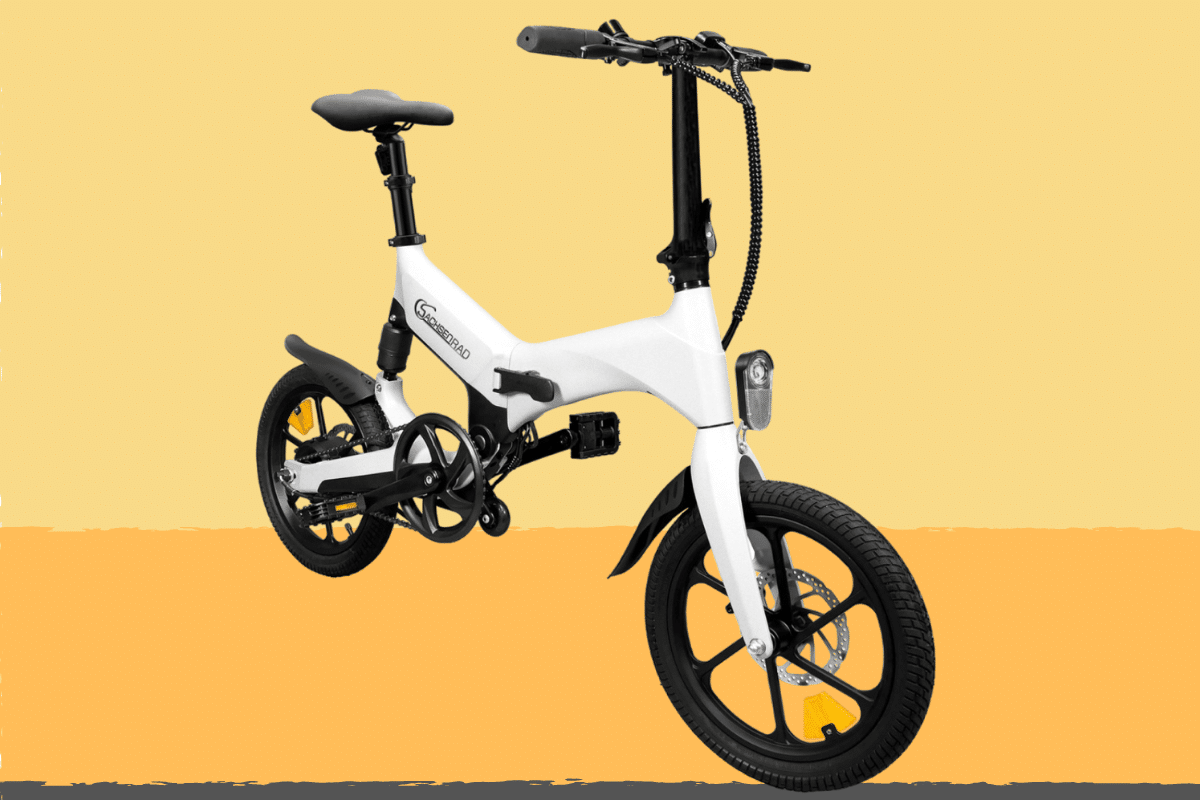 Lidl sort un vélo électrique pliant en magnésium pas cher très confortable