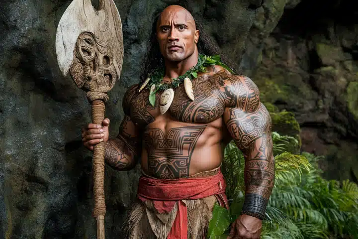 The Rock en Maui : Voici le premier look du live-action Vaiana !