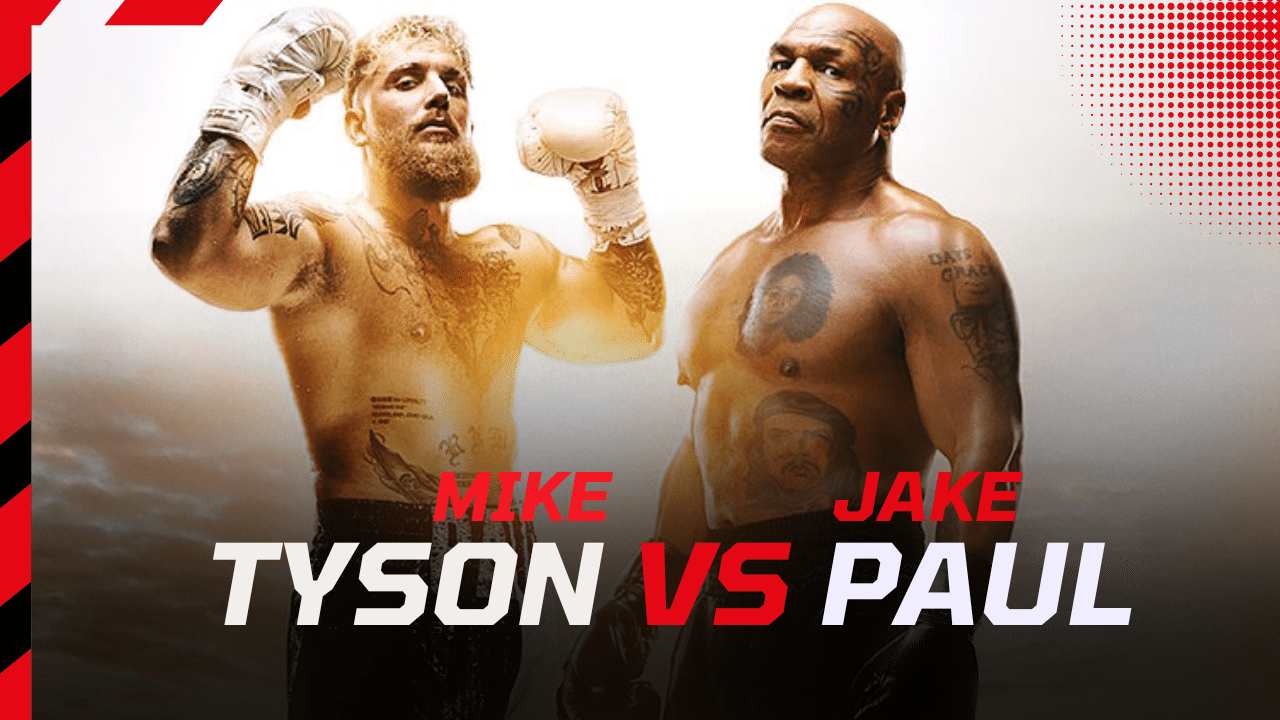 regarder Mike Tyson vs Jake Paul gratuitement