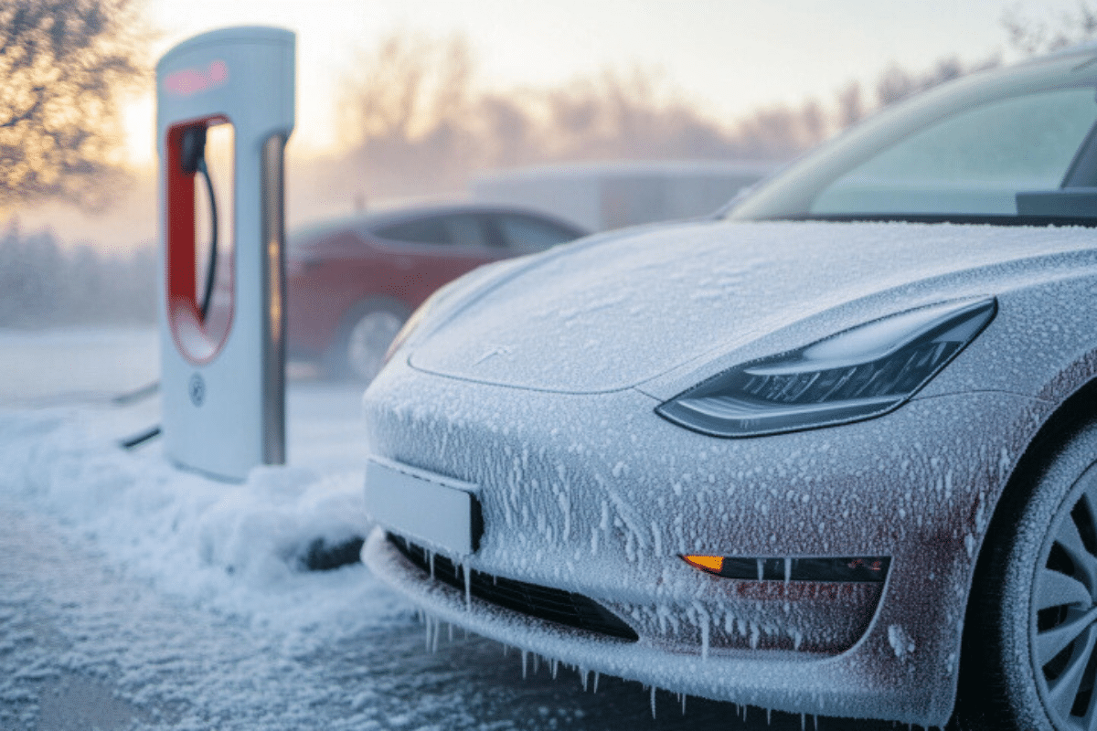 Il a gelé sa Tesla à -25°C : voici ce que ça a révélé sur les batteries électriques !