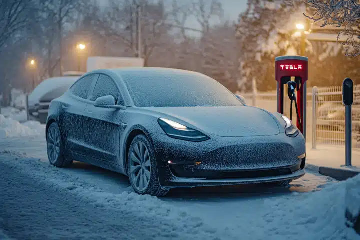 Il a gelé sa Tesla à -25°C : voici ce que ça a révélé sur les batteries électriques !
