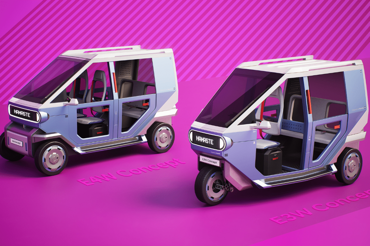 Hyundai se lance dans les microcars électriques avec TVS !