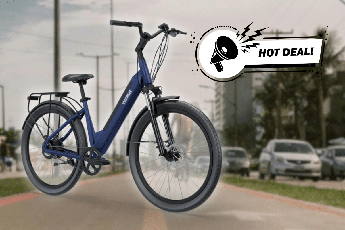 Bon plan vélo urbain connecté YEEP.ME DAY : confort et autonomie à 799€