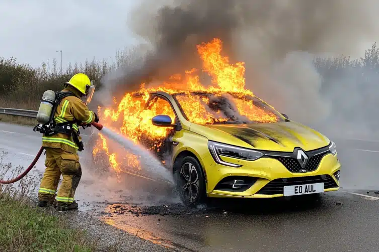 Fireman Access : La solution de Renault pour éteindre les feux de VE !