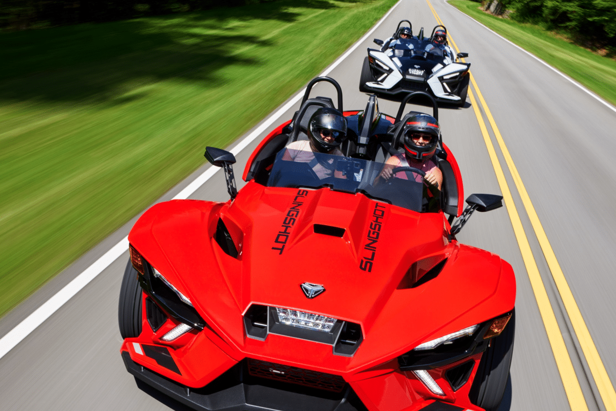 Slingshot de Polaris : la machine de rêve qui mêle voiture et moto