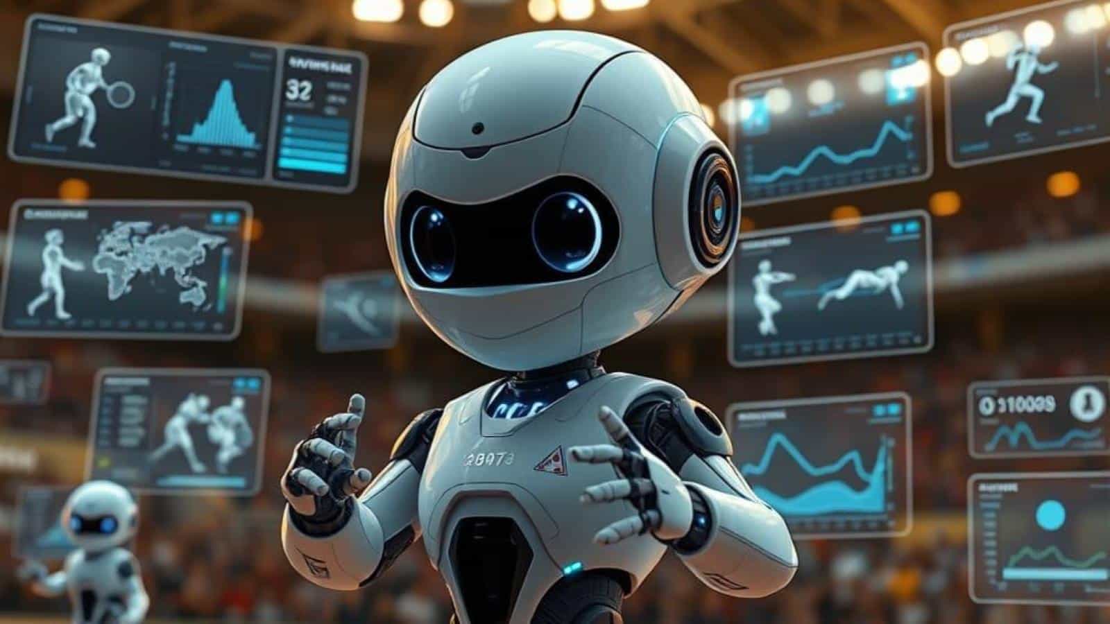 petit robot IA qui analyse des données sportives