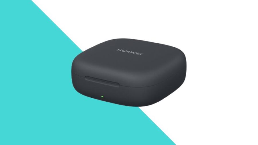 Le boîtier des écouteurs Huawei FreeArc